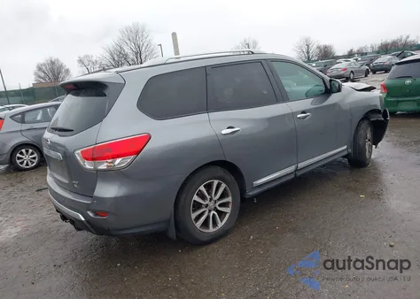 2015 Nissan Pathfinder Sl from USA, damaged, VIN 5N1AR2MM1FC720641